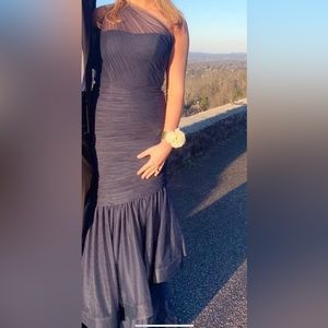 Vintage Monique Lhuillier designer ball gown- worn once- perfect condition